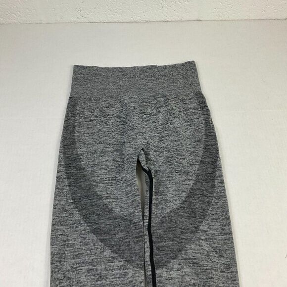 Victorias Secret PINK Seamless Leggings Gray High Rise Stretch Pull On S Small - Picture 3 of 10